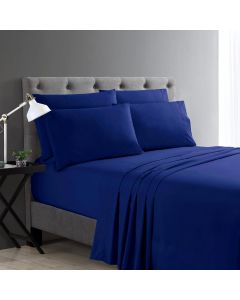 Cathay Home Basic Collection Microfiber Highly Soft Solid Sheet Set Microfiber 4 -Piece
