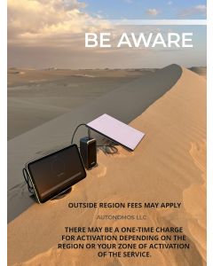 Generic SpaceX Starlink Mini Satellite Dish – 4th Gen Portable Antenna with Advanced Phase Array Technology –