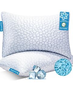 [Delivered by May 11, 2026] Sofslee Gel Memory Foam Pillows Standard Set of 2
