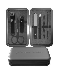 HUMMINGBIRD Manicure Kit for Stainless Steel 7 Piece, Bundle of 2