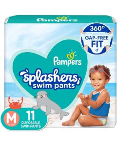 Pampers splashers swim diapers medium 11 ct, Bundle of 2