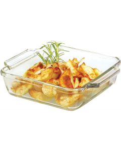 Anchor Hocking Oven Basics Casserole Dish 2 Quart Clear, Bundle of 2