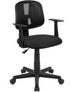 Flash Furniture Mid-Back Mesh Task Office Chair with Pivot Arms