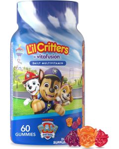 Lil Critters L’il Critters Paw Patrol Gummy Vites Daily Gummy, Bundle of 4