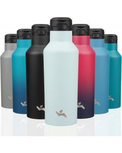 Konokyo Insulated Water Bottle with Stainless Steel 17 OZ, Bundle of 3