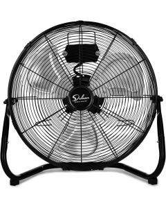 Simple Deluxe 20 Inch 3-Speed High Velocity Heavy Duty Metal Industrial Floor Fans Metal Heavy Duty 1 Pack