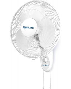 Hurricane Supreme Oscillating Wall Fan 16in