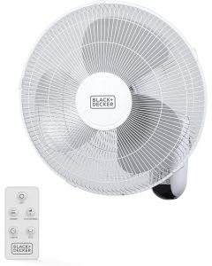 BLACK+DECKER 16&quot; Oscillating Wall Fan with