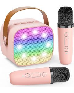 voijump Karaoke Machine for Kids Adults Wireless Portable, Bundle of 2