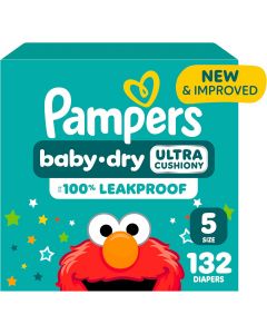 [Delivered by May 3, 2026] Pampers Diapers 132 Count