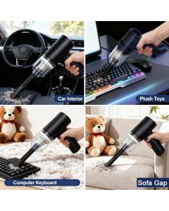 Generic Portable Handheld Vacuum Cleaner Wireless Portable, Bundle of 3