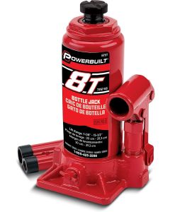 Powerbuilt Heavy Duty 8 Ton Bottle Jack Heavy Duty 16000 Pounds