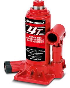 Powerbuilt Heavy Duty 4-Ton Bottle Jack Heavy Duty