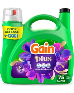 Gain Plus Liquid Laundry Detergent, Bundle of 2