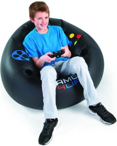 Tribello Inflatable Video Gaming Chair for Kids