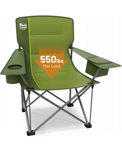 TIMBER RIDGE Oversized Folding Camping Chair for Adults