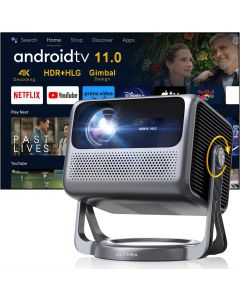 ULTIMEA Smart Projector with Android TV 11.0 and Netflix