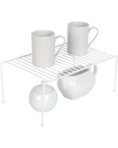 Smart Design Cabinet Storage Shelf Rack Metal 13.25 Inch, 5 x 13, Bundle of 2
