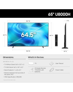 Samsung 65-Inch Class U8000H Series Crystal UHD