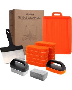 KTUOPEE Upgraded Griddle Cleaning Kit for Silicone