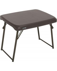 LIFETIME 280488 Compact Folding Low Side Table for Camping