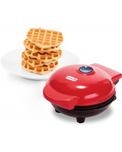 DASH Mini Waffle Maker- Mini Machine for Creative Homemade Nonstick, Bundle of 2