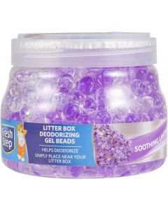 Fresh Step Litter Box Deodorizing Gel Beads 12 Oz, Bundle of 4