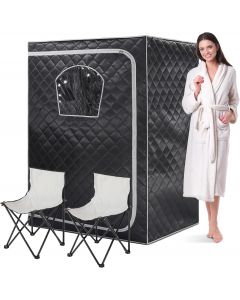 Gollense Portable Infrared Dry Sauna for Home Spa 2 Foldable Portable