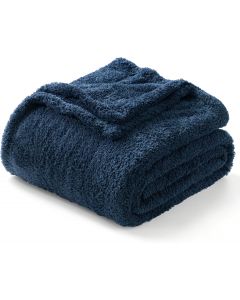 Exclusivo Mezcla Soft Plush Fleece Blankets Queen, Bundle of 2