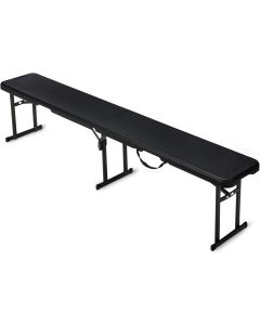 Visit the Store 6ft Folding Bench for Indoor &amp; Outdoor Use 6ft