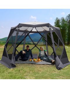 TIMBER RIDGE Easy Pop Up Gazebo Canopy Tent for Camping Portable 9.8 Ft, 5 X 9