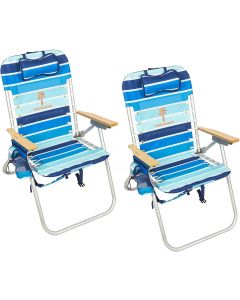 Tommy Bahama Hi-Boy 17&quot; Seat Height 4-Position Lace-Up Suspension Folding