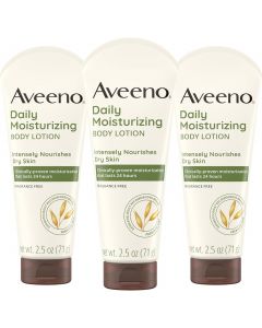 Aveeno Daily Moisturizing Body Lotion 3 Pack, Bundle of 3