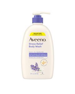 [Delivered by May 8, 2026] Aveeno Stress Relief Body Wash for Women Pack of 6