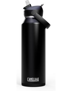 CamelBak Thrive Flip Straw Insulated Stainless Steel Water Bottle Stainless Steel 40oz, Bundle of 2