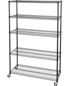 Seville Classics UltraDurable Heavy Duty NSF Solid Steel Wire Rack Storage Heavy Duty