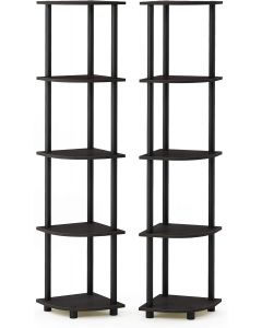 Furinno Besi 3-Tier Industrial Multipurpose Shelf Display Metal