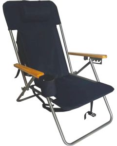 Rio Brands Rio Beach Original Outdoor Steel Folding Backpack Chair