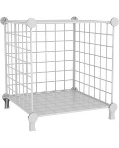 ATTDETJL Cube Storage Organizer Metal Metal, Bundle of 2