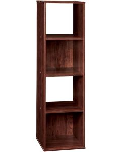 ClosetMaid Cubeicals 4 Cube Storage Shelf Organizer Wood
