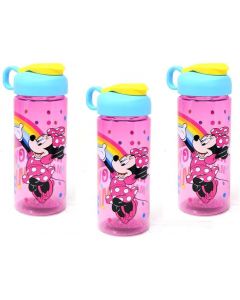 Zak Designs Inc Disney Minnie Mouse 16.5oz BPA Free 16.5oz, Bundle of 3