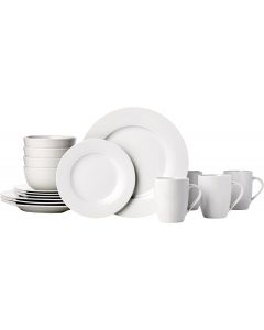 [Delivered by May 11, 2026] Visit the Store 16-Piece Porcelain Dinnerware Set Dishwasher Safe 16-Piece