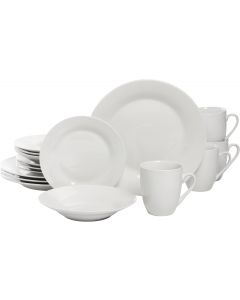 10 Strawberry Street Simply Round 16 Piece Dinnerware Set 16 Piece