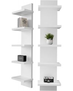 GHYKL 5 Tier Wall Shelf Unit