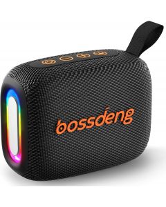bossdeng Waterproof Portable Bluetooth Speaker with Waterproof Portable, Bundle of 2