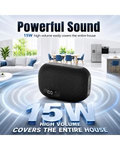 TIMU Portable Bluetooth Speaker Waterproof Digital Portable, Bundle of 2