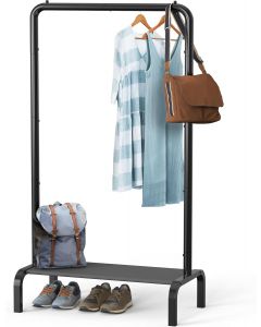 Simple Houseware 30&quot; W Narrow Freestanding Garment Rack with