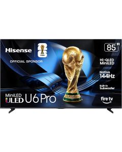 Hisense 85&quot; U6 Pro Series Mini‑LED ULED 4K UHD