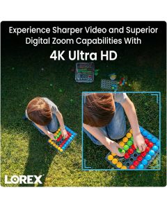 Lorex 4K Wired Security Camera – Outdoor &amp; Indoor