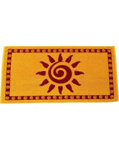 Arus Jacquard Woven Turkish Terry Cotton Beach Towel Cotton 36x64, Bundle of 2